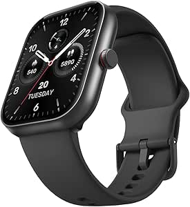 Bettdow SmartWatch, relogio smartwatch com 1.91" Ecrã tátil e AI, à prova d'água IP68, relogio feminino e masculino com 100+ Modos Esportivos Faz e Re
