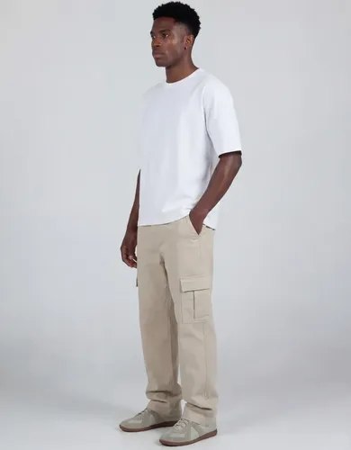 Calça Cargo Premium Masculina Sarja Skate Larga Streetwear