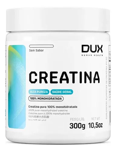Creatina Dux Nutrition em pó Sem sabor x 300g