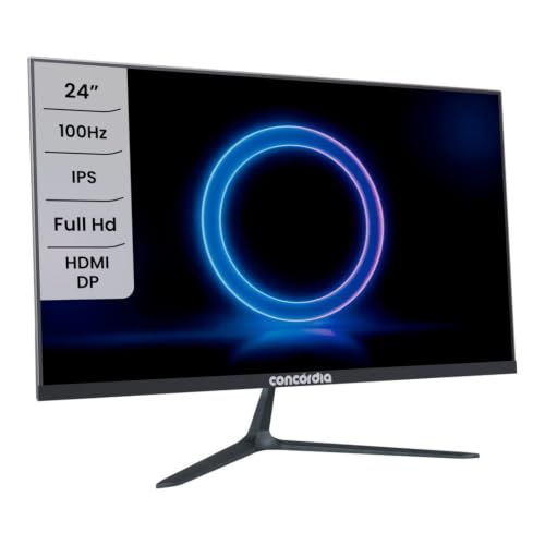 Monitor Gamer Concórdia 24" H238D IPS Full HD 100Hz FreeSync sRGB 100% HDMI DisplayPort VESA LED