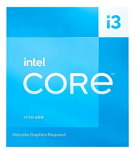 Processador Intel Core I3-14100f 12mb 3.5ghz 4.7ghz Lga 1700