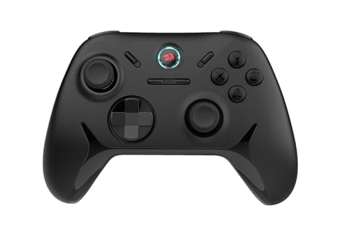 Redragon Controle Gamer Tophis G821 Gamepad Sem Fio 2.4GHz USB-C Analógicos e Gatilhos Hall Effect Compatível c/ PC e Xbox Preto