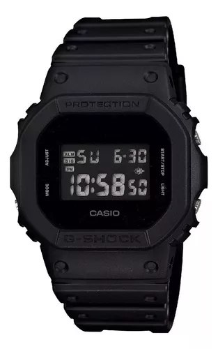 Relógio Casio Masculino G-shock Digital Preto Dw-5600bb-1dr Preto