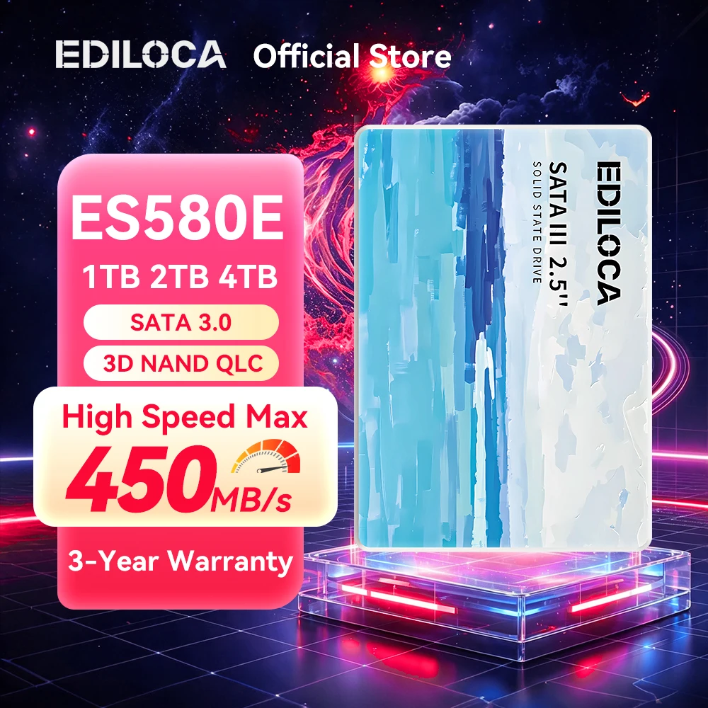 SSD Sata Ediloca ES580E