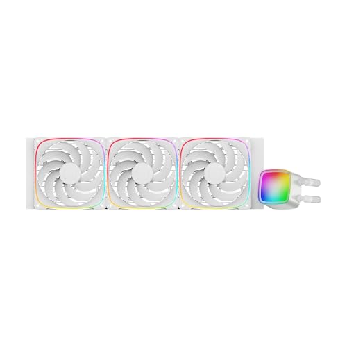 Water Cooler Geometric Future Eskimo Pro 42 RGB Branco