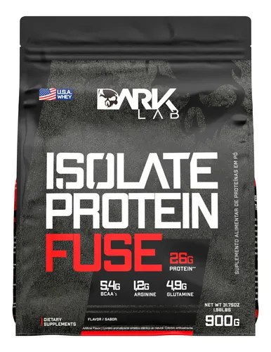 Whey Isolate Protein Fuse 900g Dark Lab Sabor Chocolate